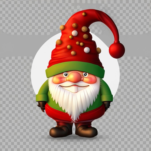 Personaje de los gnomos de Navidad