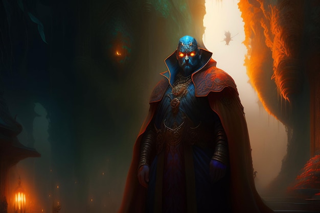 Un personaje del juego Doctor Strange.