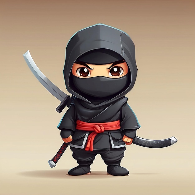 Personaje ninja en 3D