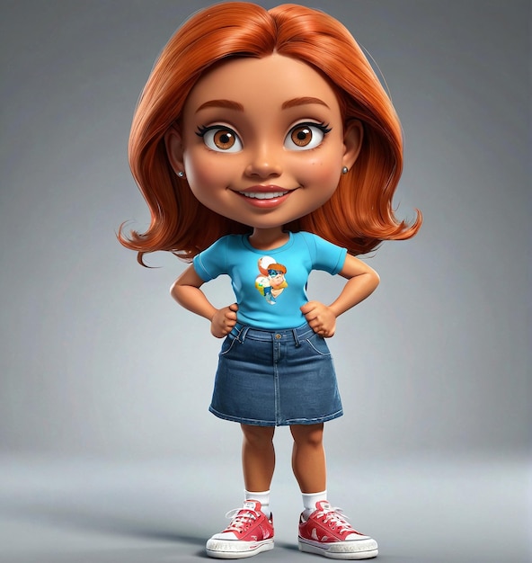 Foto el personaje de la película de animación de disney