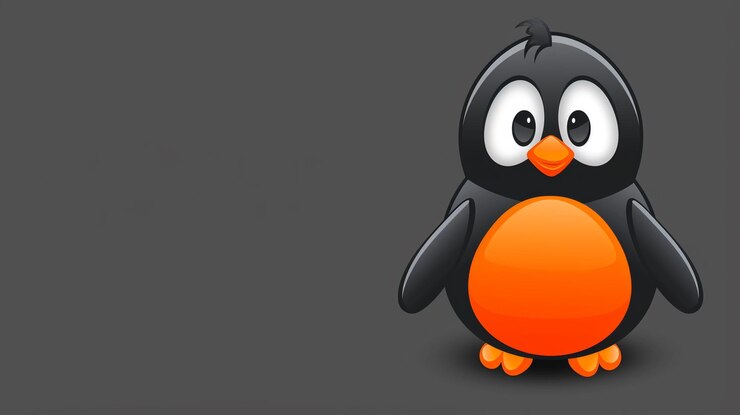 Foto el personaje del pingüino es un papel tapiz de hd 8k. imagen fotográfica.
