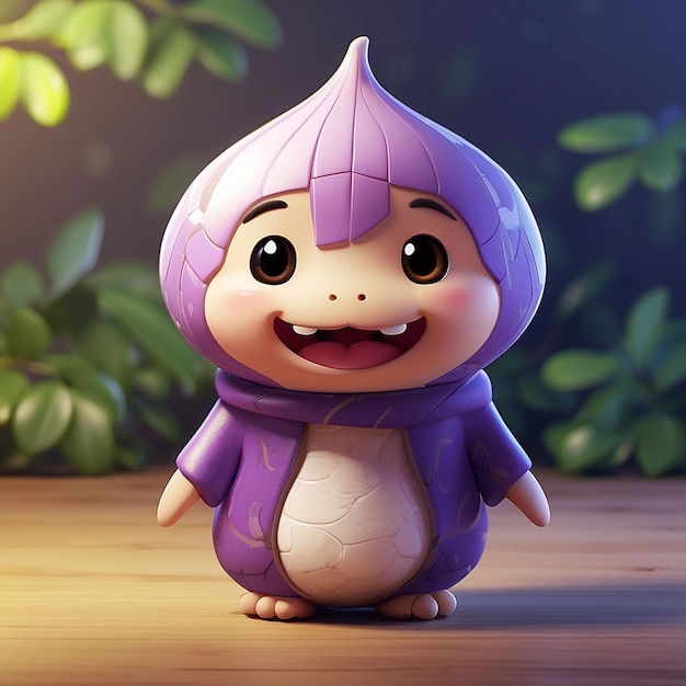 El personaje de Taro 3D es lindo.
