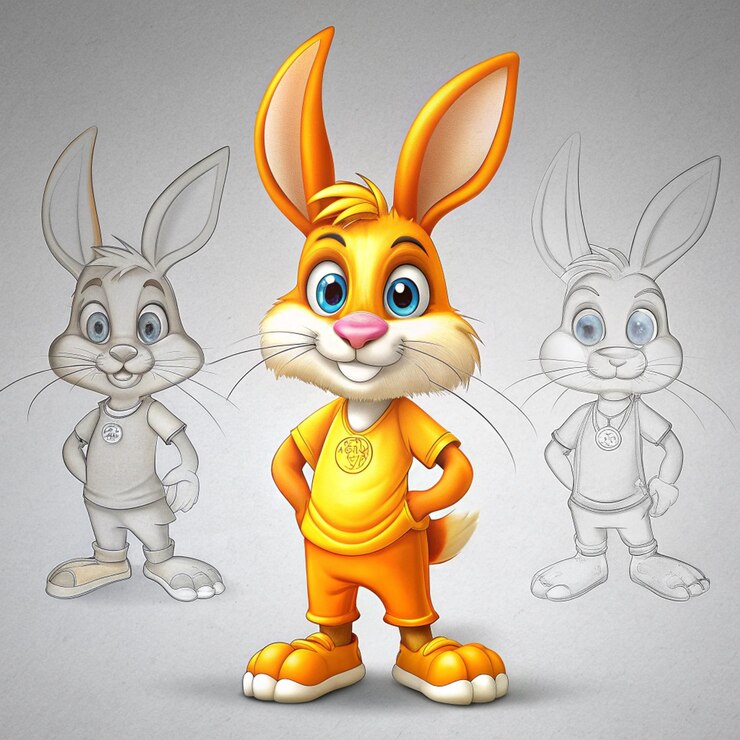 Foto personajes creativos inspirados en pixar diseños extravagantes de animales y criaturas marinas para envases