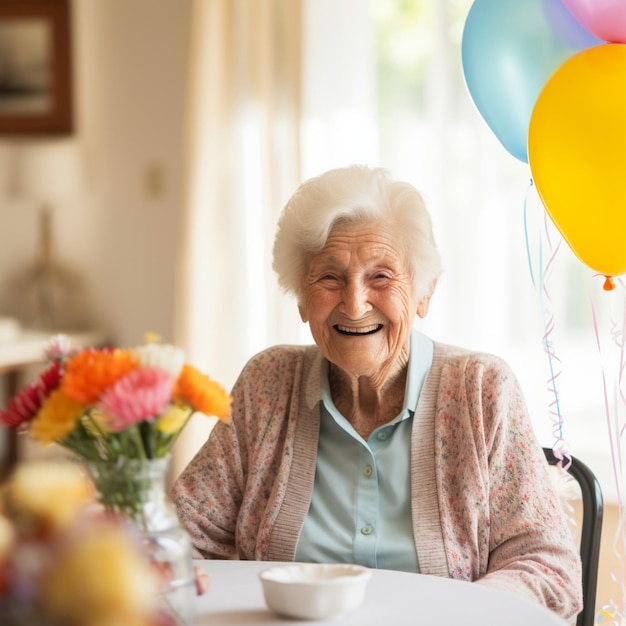 las personas de edad avanzada felices