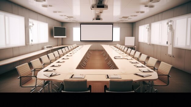 Foto personas de negocios trabajando en la sala de conferencias