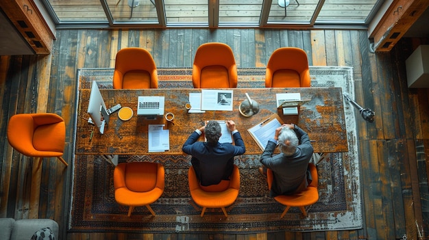 Personas que participan en un evento empresarial