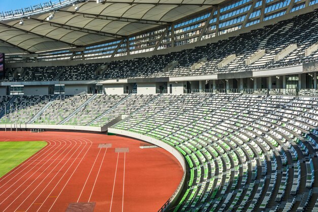 Perspectiva de asientos del estadio