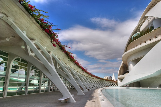 Perspectiva del edificio moderno