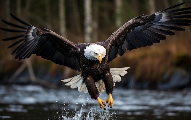 Perspectiva sobre la libertad del águila calva