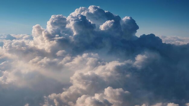 Una pesada nube azul de neblina