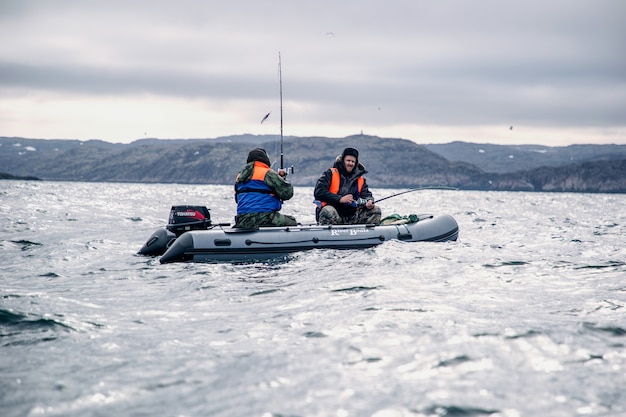 Pesca en la península de Kola