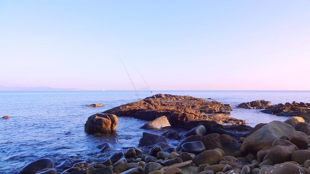 Foto pesca en las regiones de oued el marsa de tánger