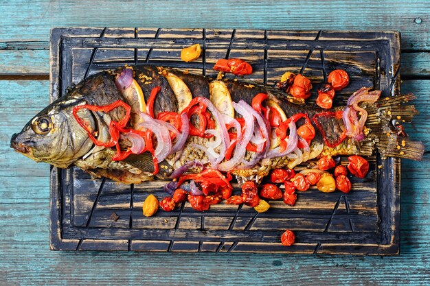 Pescado Al Horno Con Verduras