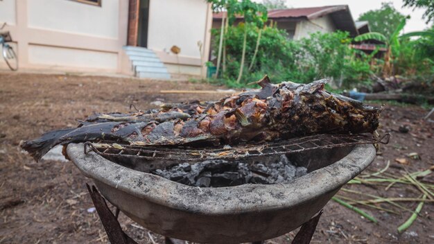Pescado asado