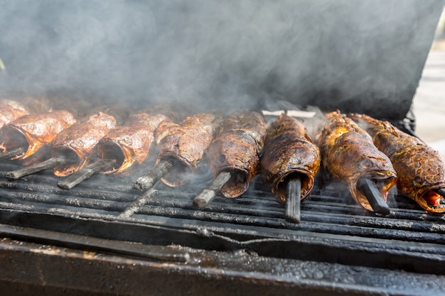 Pescado asado