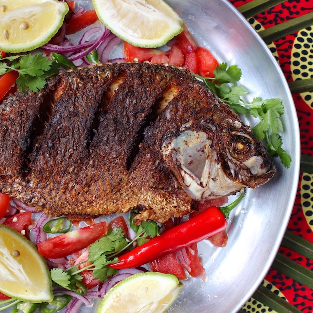 Pescado frito