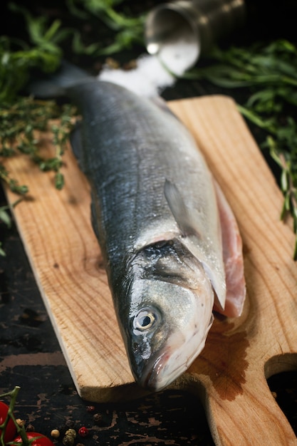 Pescado con hierbas