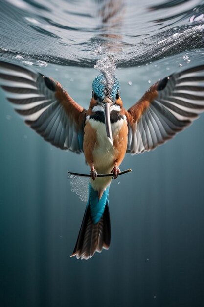 Foto el pescador alcedo en esto.