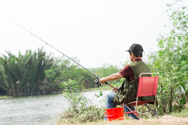 Pescador calmo