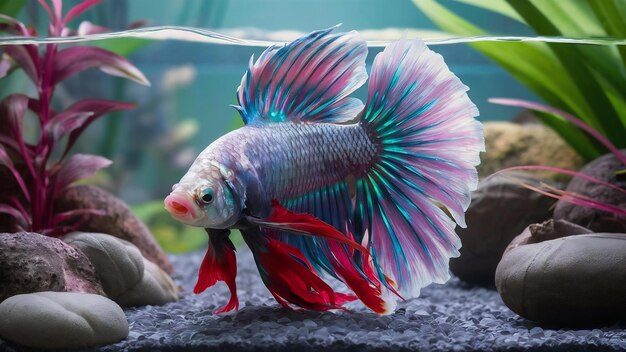 Pescados de la especie Betta