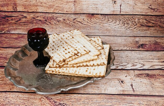 Pessach jüdische matzoh brot feiertag matzoth feier