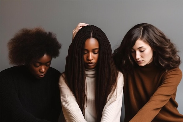 Pessoa negra mulher dreadlocks retrato mulheres jovens adultos cabelo moda beleza IA generativa