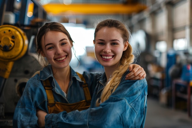 Foto pessoa sorridente jovem de pé junto retrato de pessoal dentro de job moderno sorrindo para a câmera