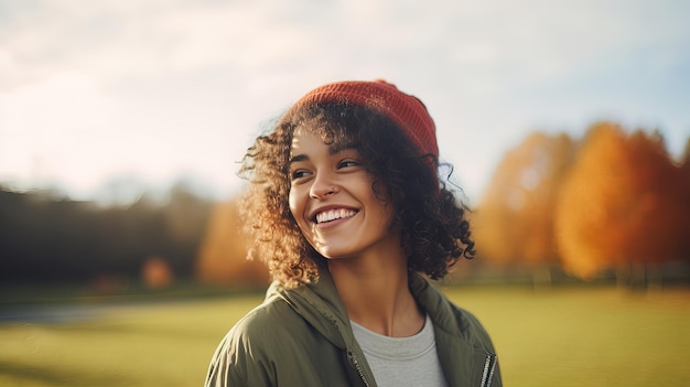 Foto pessoa sorrindo fundo bonito dentes brancos dia mundial do sorriso