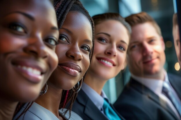 Pessoas de diferentes culturas a participarem numa entrevista de emprego inclusiva e justa