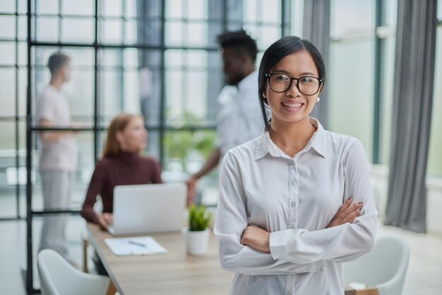 Pessoas de negócios em uma reunião no escritório