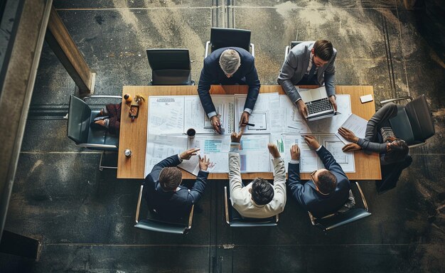 pessoas de negócios trabalham juntas