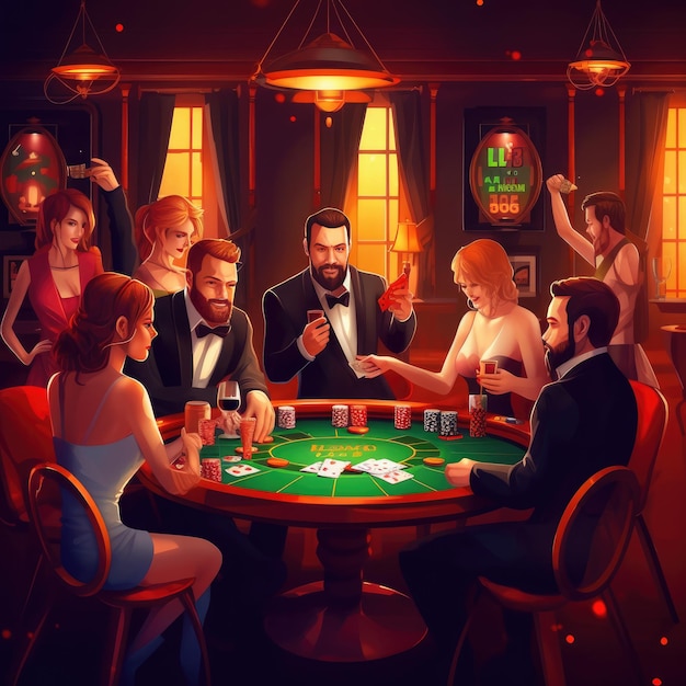 190+ Grupo Diversificado De Pessoas Jogando Roleta No Casino fotos