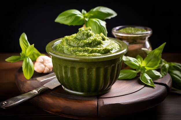 Pesto Genovese Authentisches italienisches Basilikum Pesto italienisches Rezept