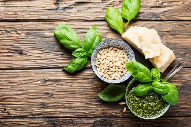 Pesto italiano típico