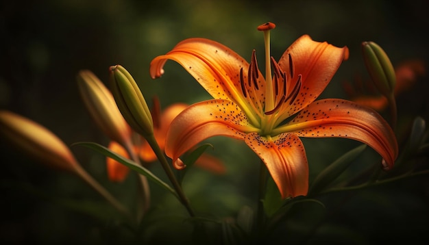 Pétalas vibrantes mostram beleza natural em flores de verão geradas por inteligência artificial