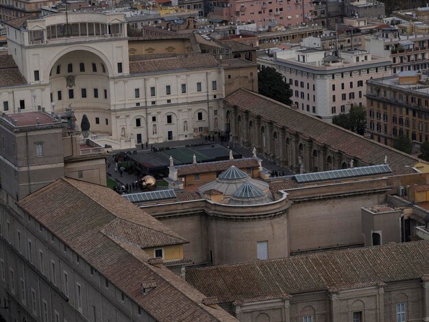 Petersdom Rom Blick vom Dach