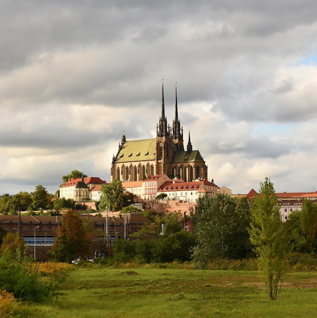 Petrov St Peters y Paul iglesia en Brno Europa Central República Checa región SouthMoravian