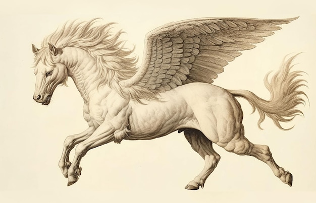 Pferd Löwe Greif Drache Pegasus