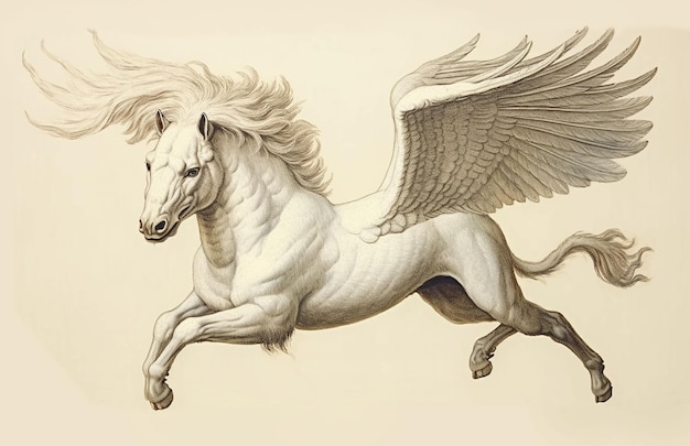 Pferd Löwe Greif Drache Pegasus