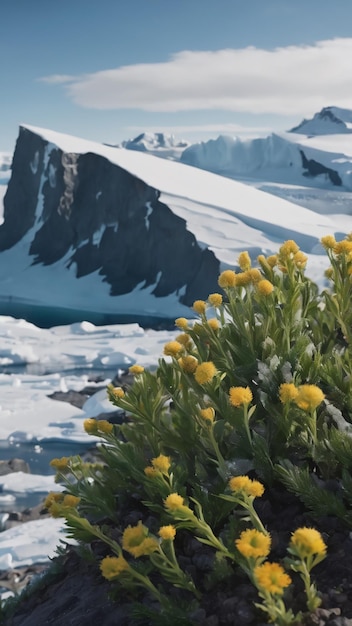 Pflanzen in der Antarktis