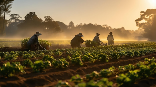 Pflanzenernte und landwirtschaftliche Techniken