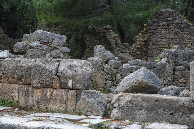 Phaselis-Ruinen in der Türkei