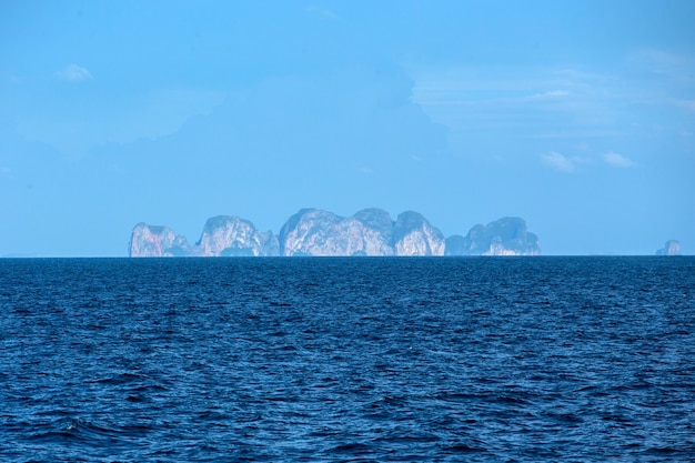 Foto phi phi island, o famoso marco da tailândia