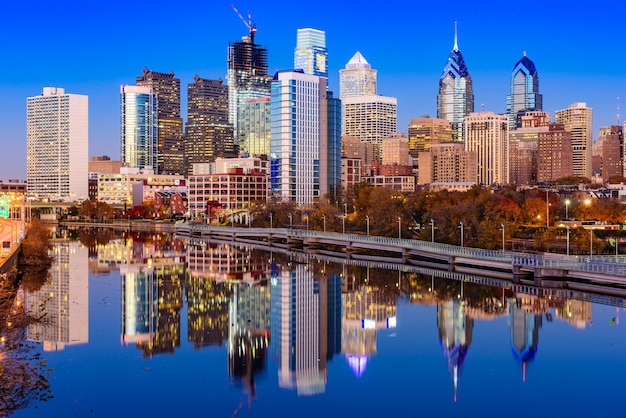Philadelphia-Pennsylvania-Skyline