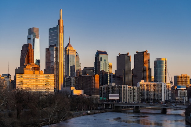 Philadelphia Skylines Gebäude