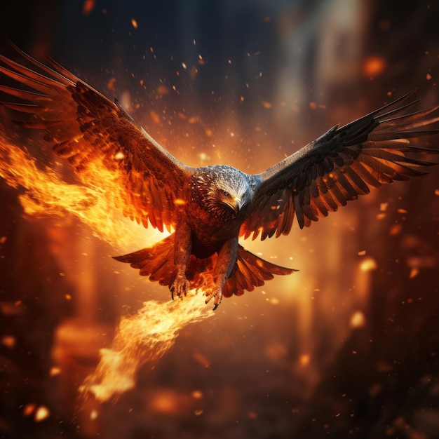 Phoenix Rising Der feurige Flug des Falken
