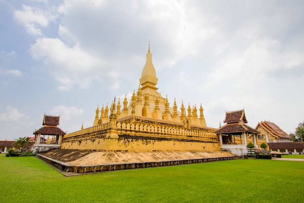 Phra That Luang in Vientiane, Laos PDR