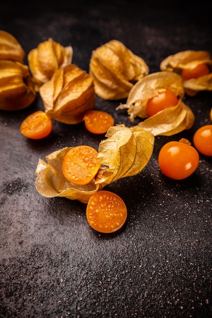 Physalis cape groselha fruta