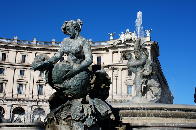 Piazza Repubblica Rom