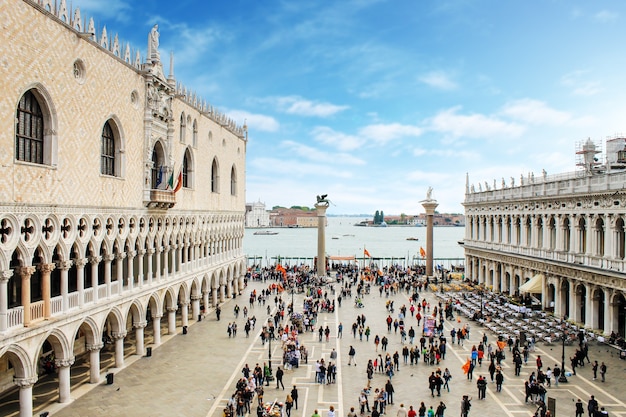 Piazza San Marco em Veneza, Itália